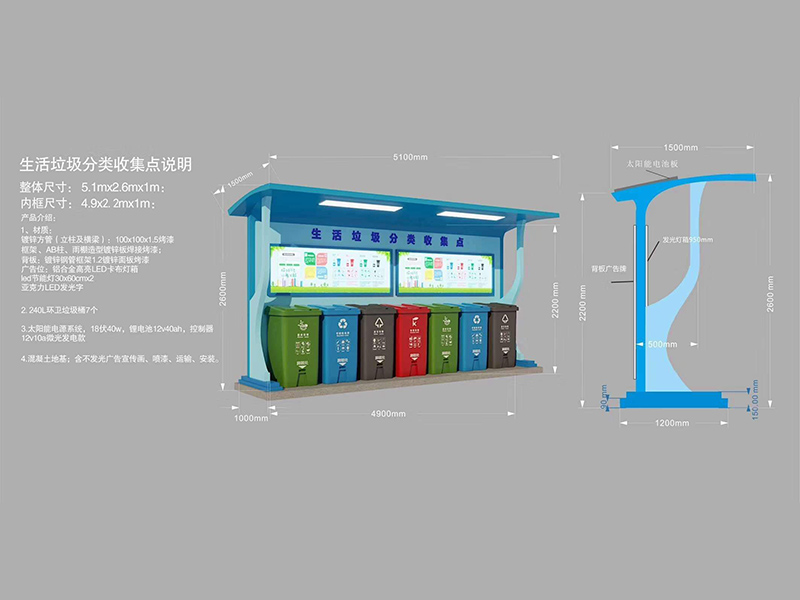 垃圾分(fēn)類亭LJFLT-13